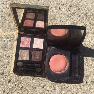 Chanel Fantasia Blush & YSL Eyeshadow Quad 19
